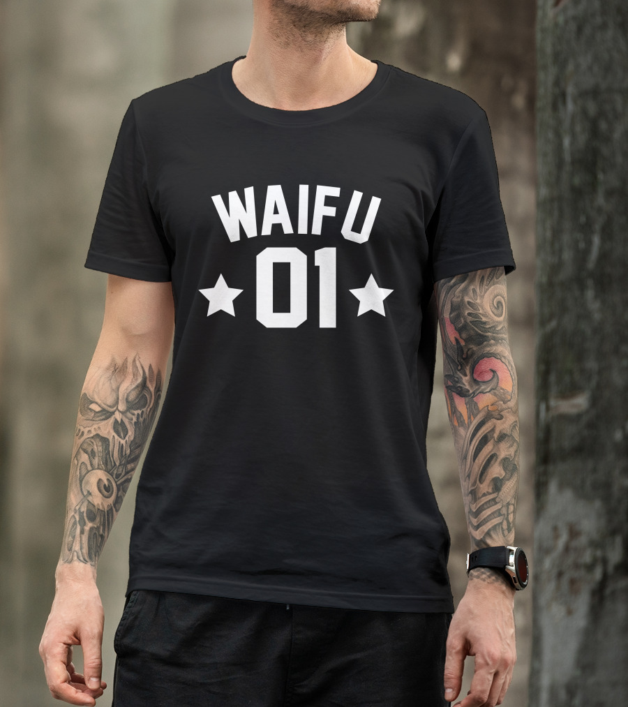 WAIFU 01 Stars Claire Max T-Shirt