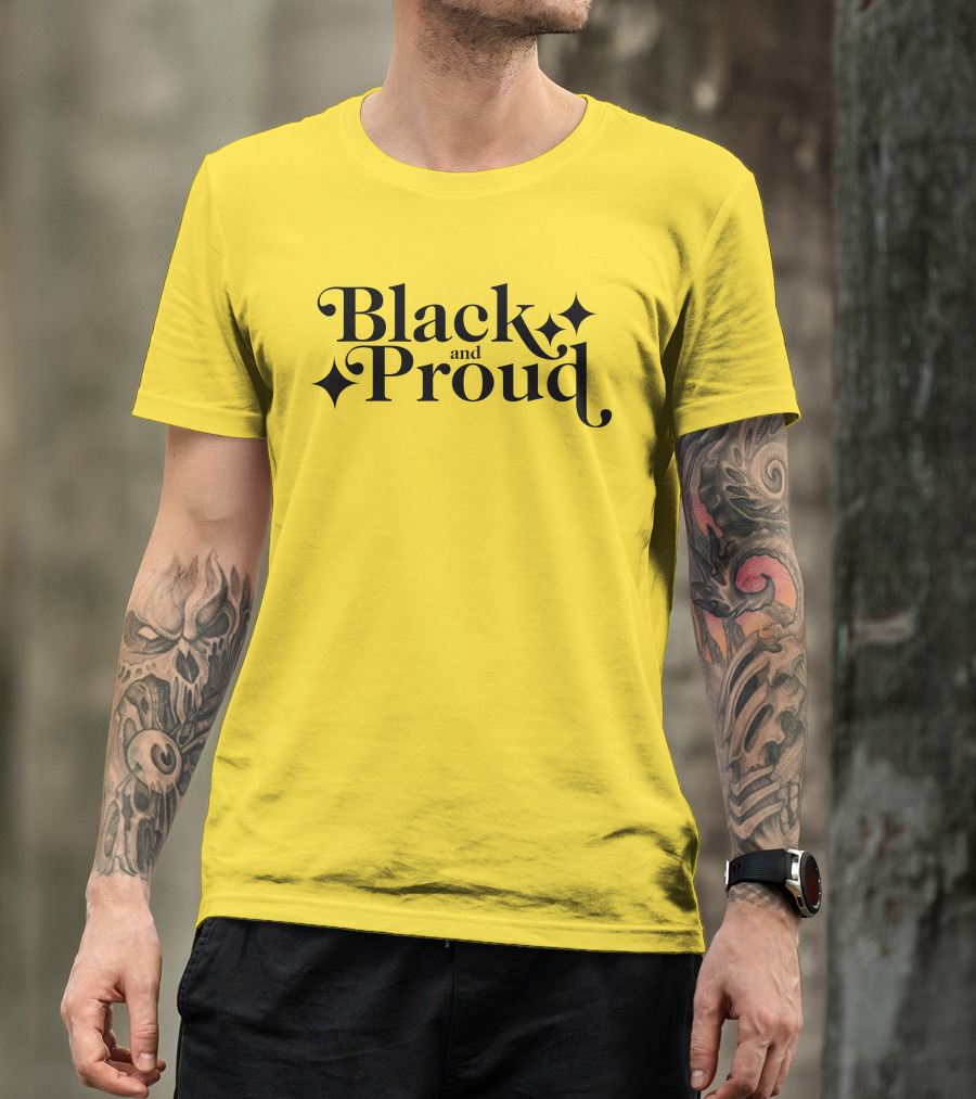 Black And Proud Scorpio Sky T-Shirt
