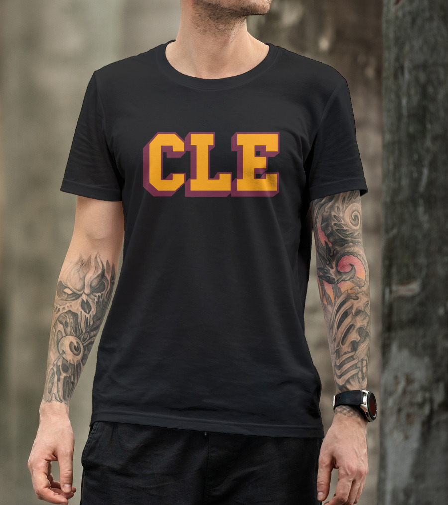 CLE Clothing Co Store Merch CLE College T-Shirt
