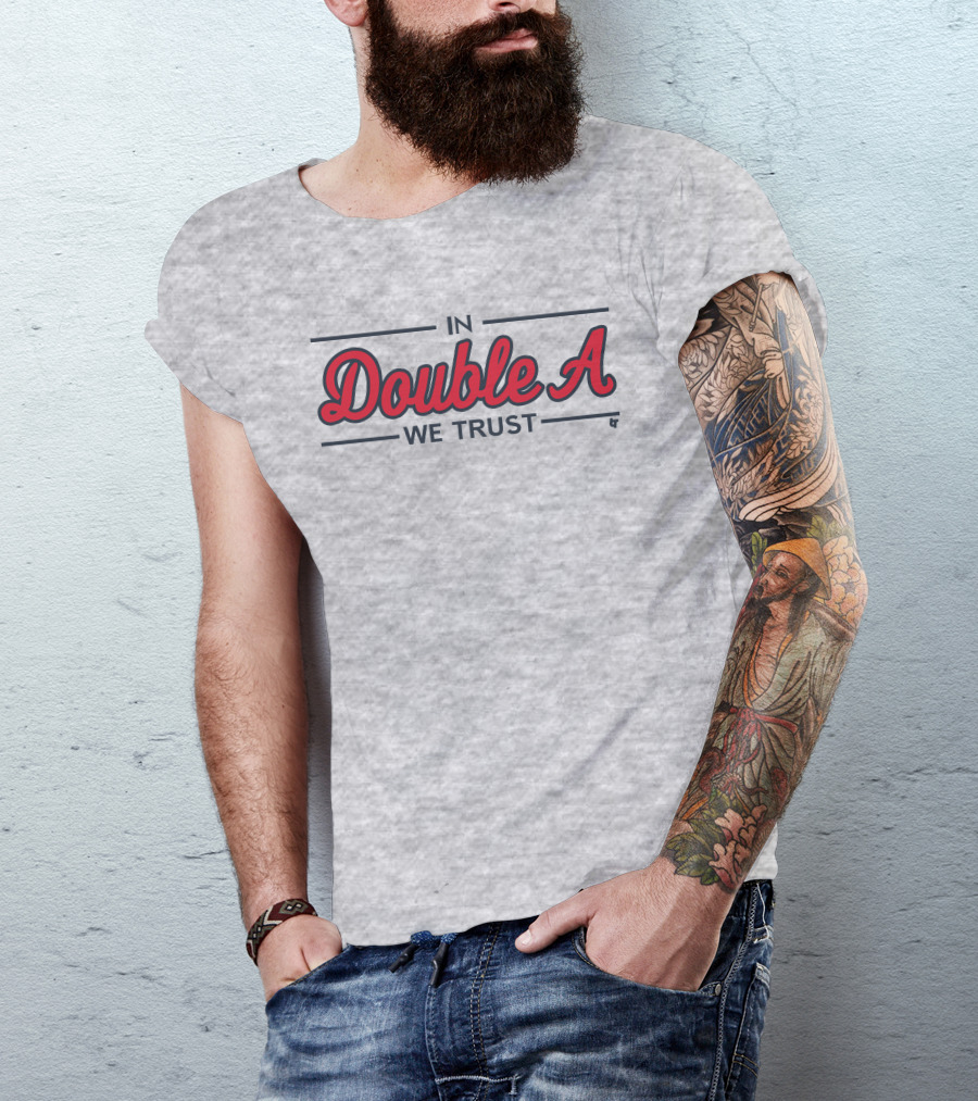 Breaking Store Merch In Double A We Trust Atlanta Baseball T-Shirt
