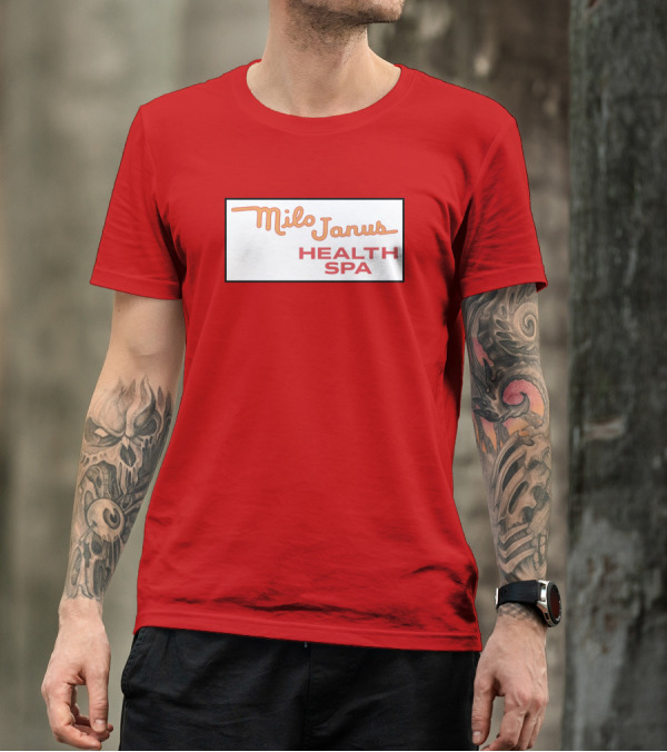 Milo Janus Health Spa Columbo Phile Classic TV Reference T-Shirt