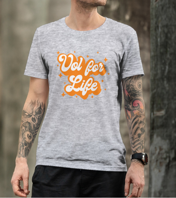 Kickoff Couture Merch Tennessee Vol For Life Sparkle Alexis Foust T-Shirt