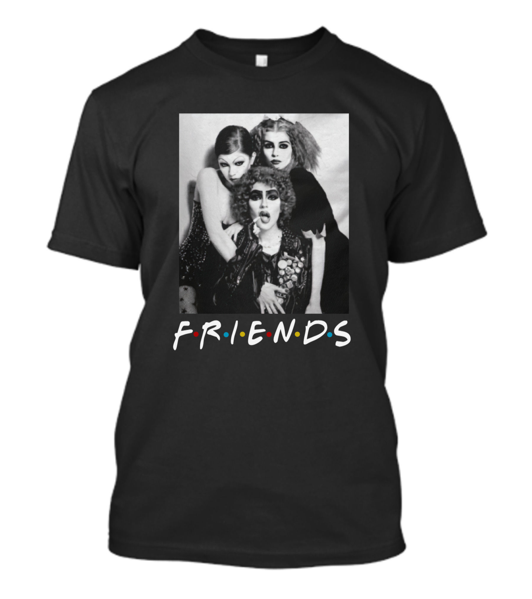 Friends Meets The Rocky Horror Picture Show Classic Mashup T-Shirt