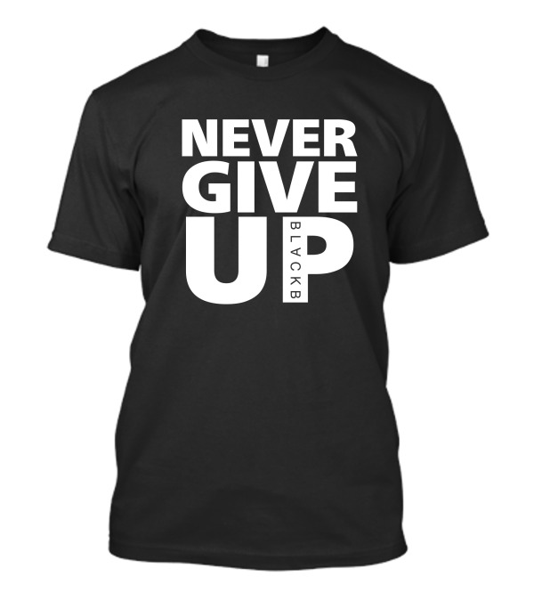 NEVER GIVE UP MO SALAH BLACKB T-Shirt