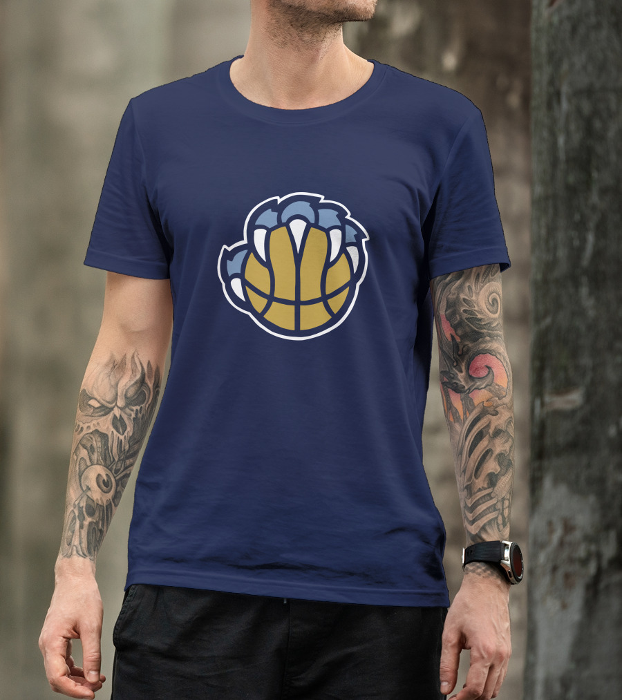 Homage Shop Memphis Grizzlies Molly Morrison Basketball Claw T-Shirt
