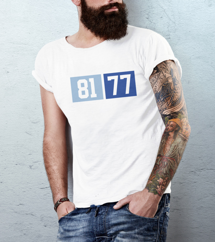 81 77 Victory Scoreboard T-Shirt