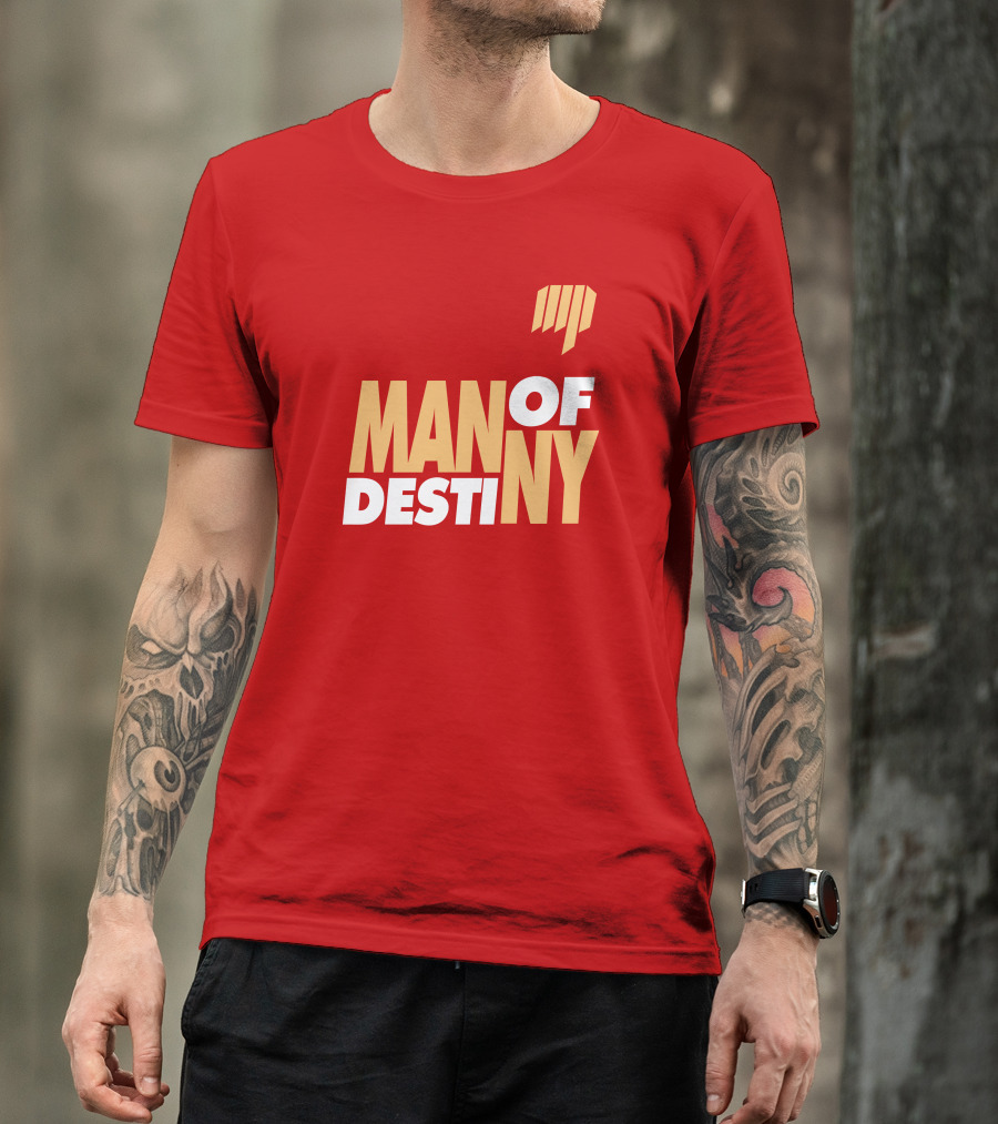 Manny Pacquiao Man Of Destiny Boxingnewsed T-Shirt
