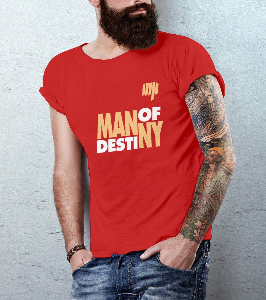 Manny Pacquiao Man Of Destiny Boxingnewsed T-Shirt