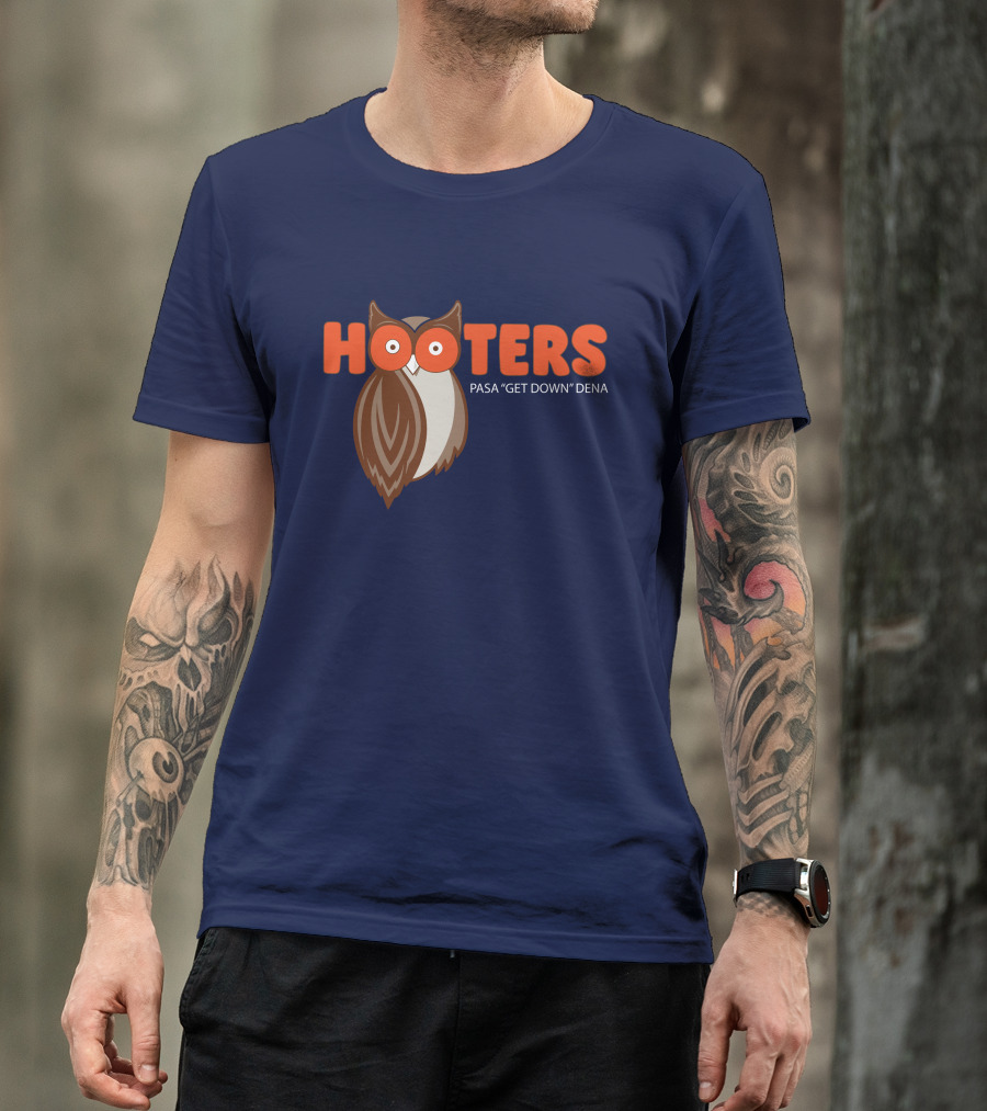 Michael Schwab Cristian Javier Hooters Owl Pasa Get Down Dena T-Shirt