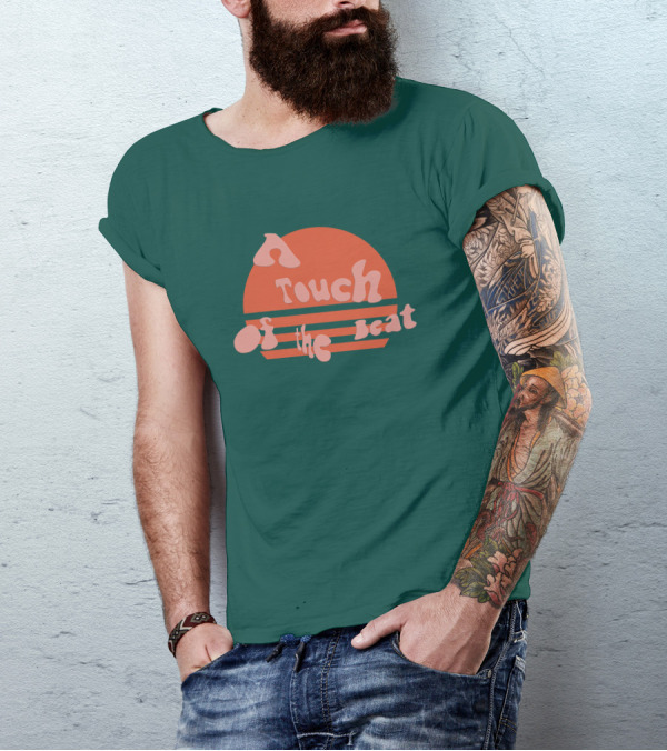 Aly And AJ Merch A Touch Of The Beat Retro Sunset T-Shirt