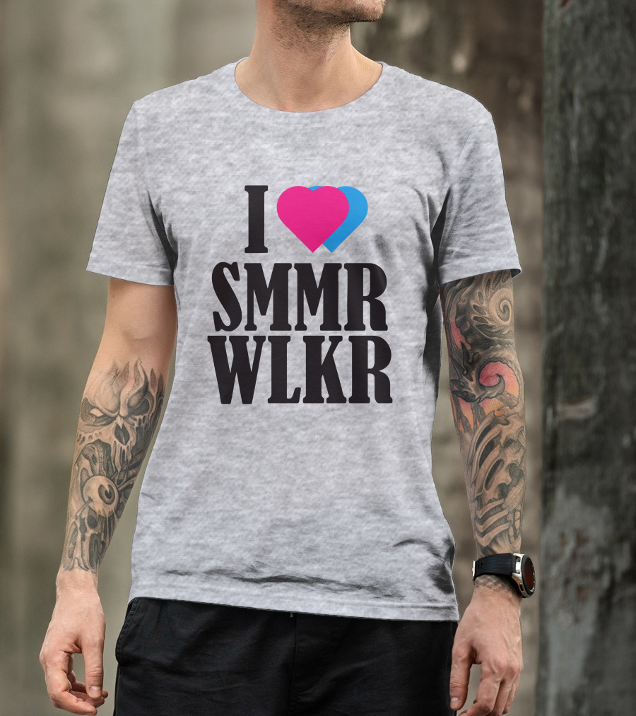 I Love SMMR WLKR T-Shirt