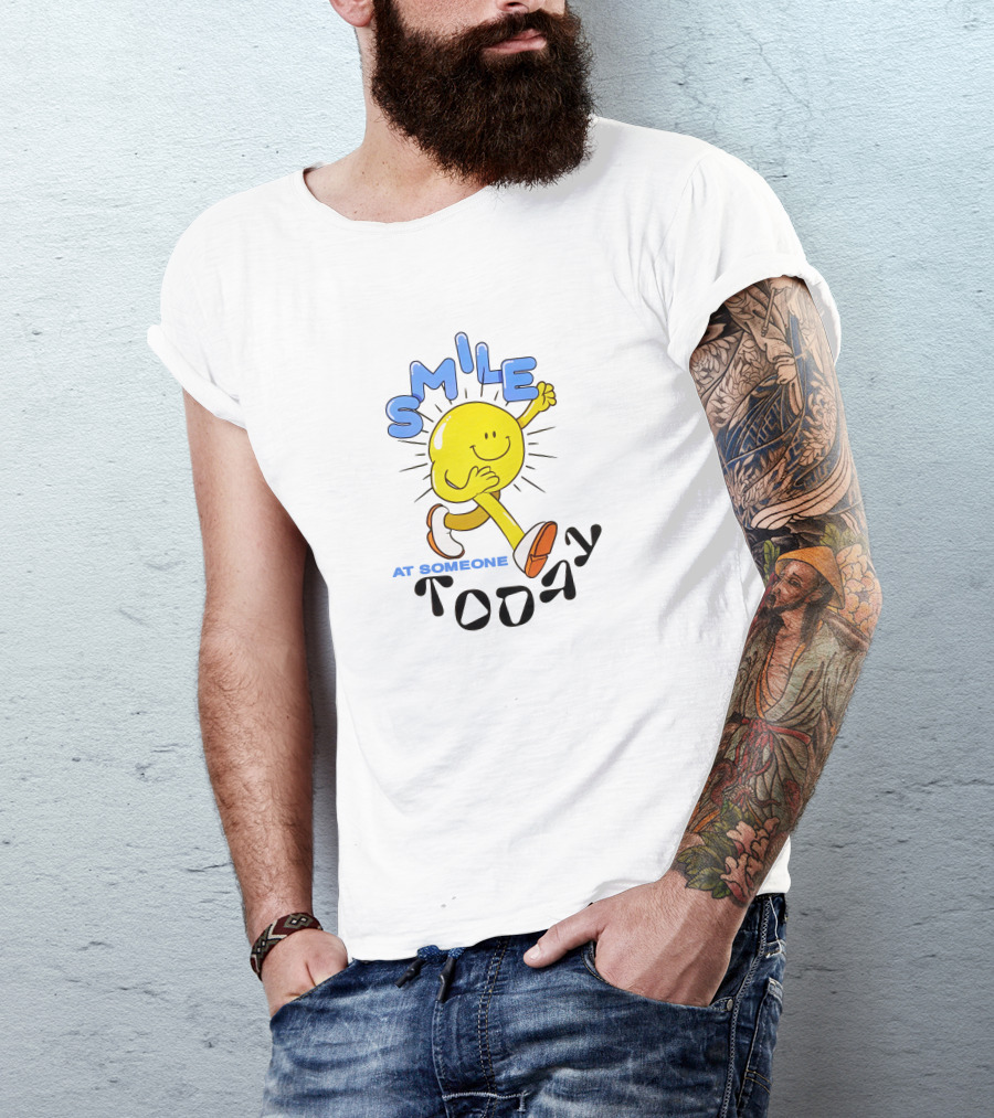 NaileaDevora Merch Smile At Someone Today T-Shirt