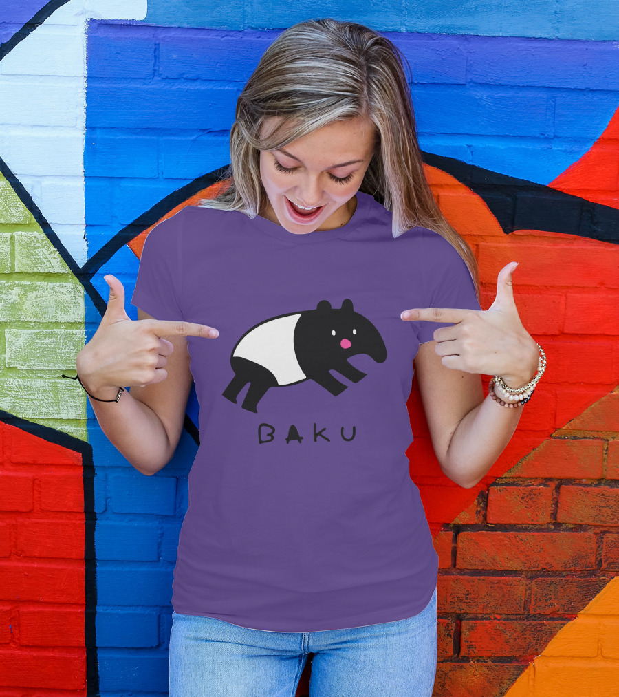 Baku Melodicreverie Malayan Tapir T-Shirt
