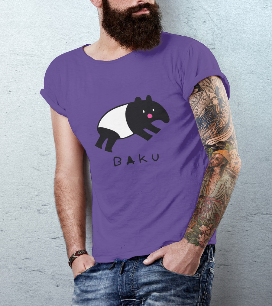 Baku Melodicreverie Malayan Tapir T-Shirt