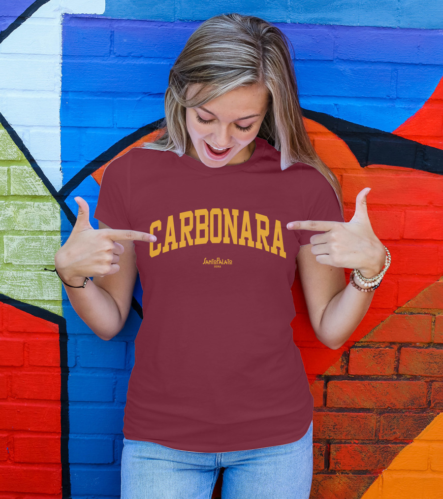 Carbonara Santo Palato Roma Geraldine T-Shirt