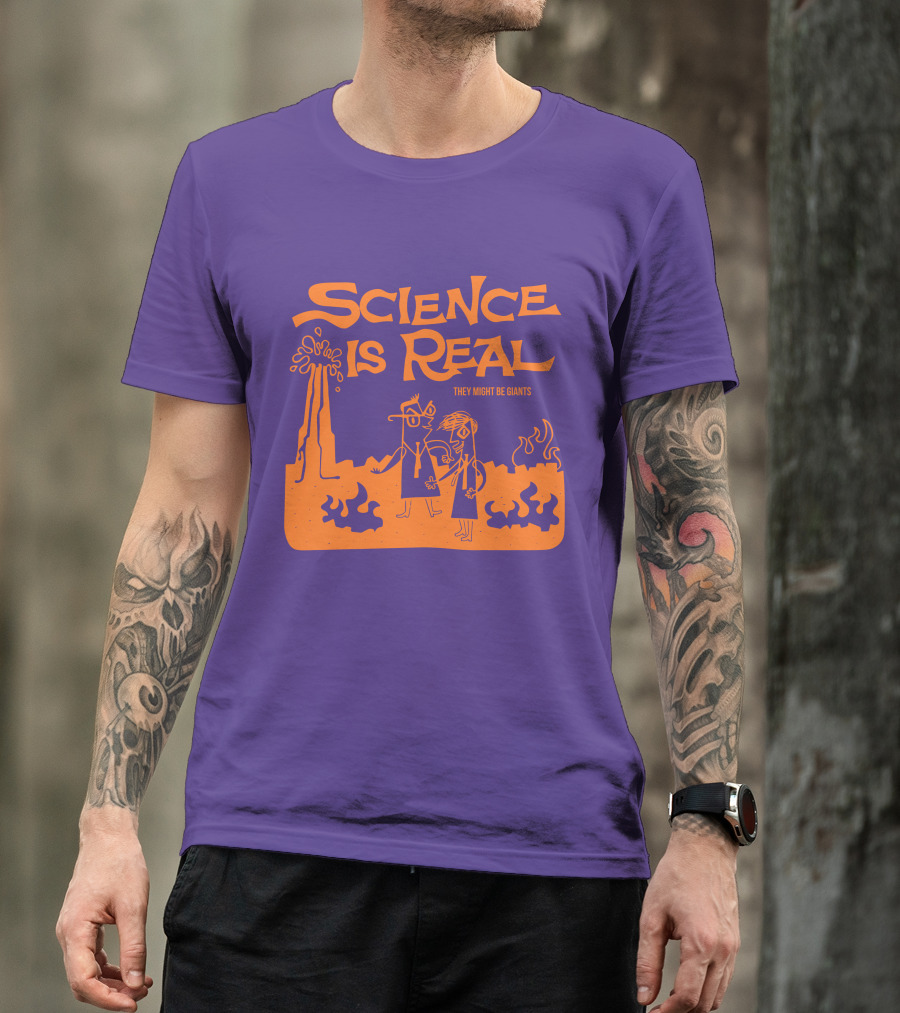 They Might Be Giants Science Is Real TMBGshop Merch T-Shirt