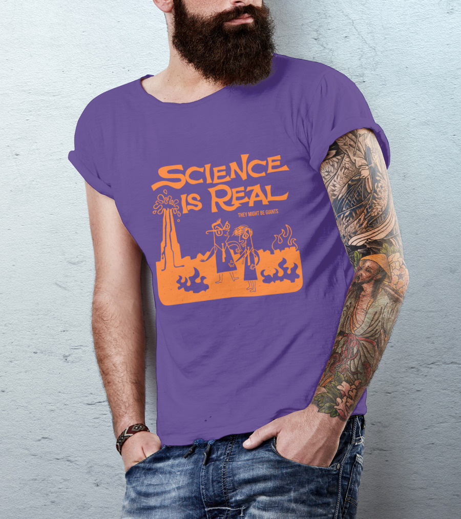 They Might Be Giants Science Is Real TMBGshop Merch T-Shirt