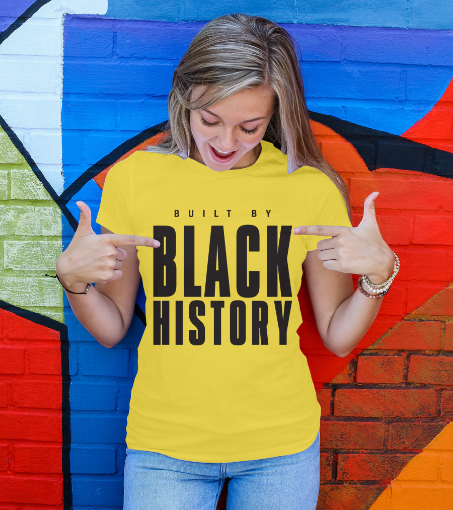 Los Angeles Lakers Carmelo Anthony Built By Black History T-Shirt