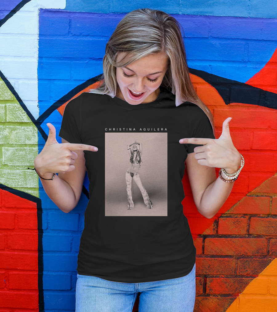 Christina Aguilera Stripped Era Dallas Dixon T-Shirt