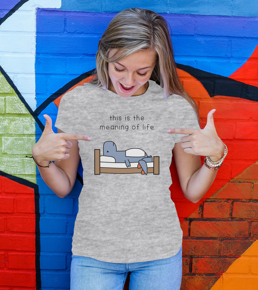 This Is The Meaning Of Life Dinosaur Shop T-Shirt
