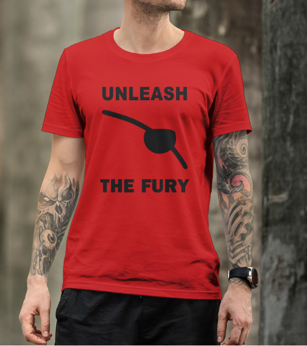Unleash The Fury Eye Patch Symbol Samuel L Jackson T-Shirt