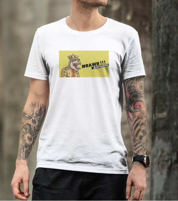 RAWR Metasaurs By Dr Dmt Metasaurs Merch T-Shirt