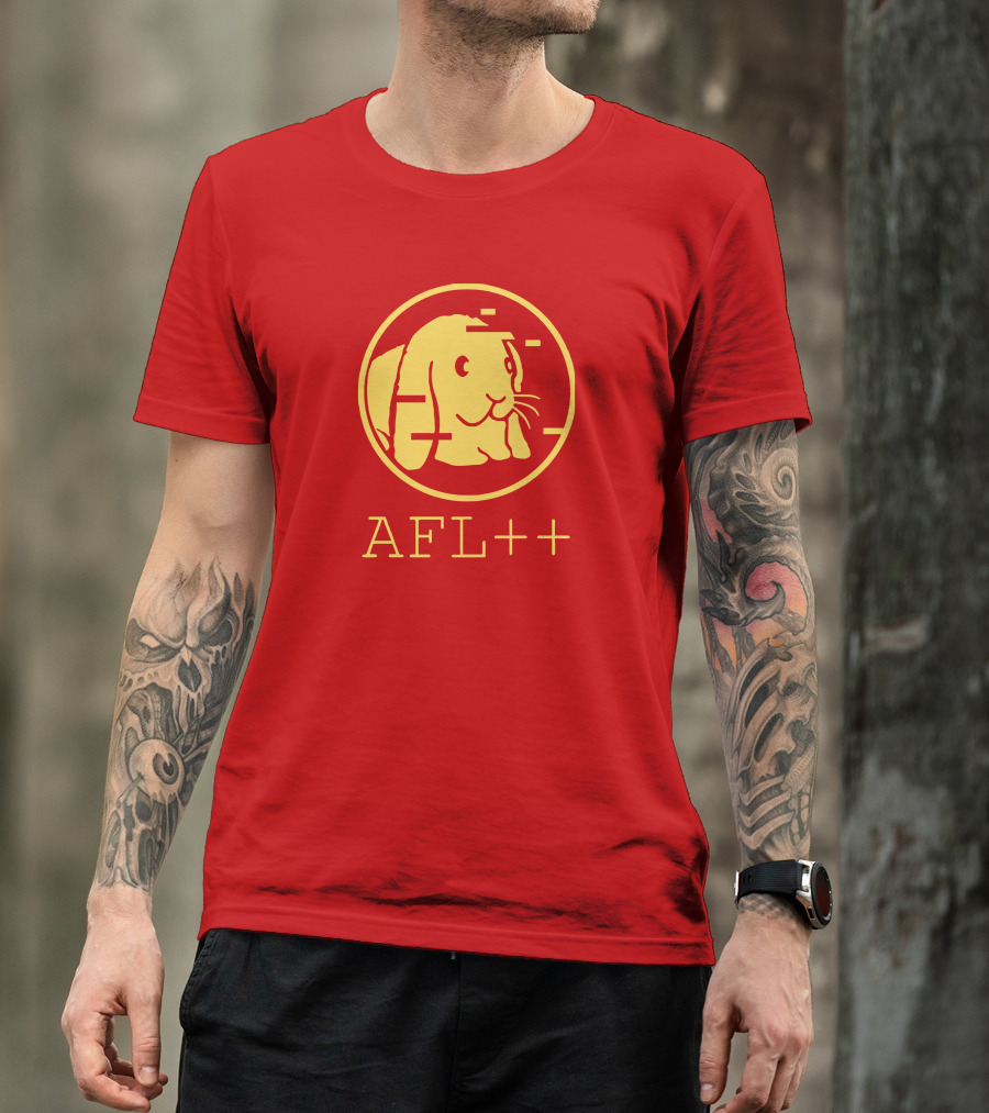 AFLplusplus Advanced Fuzzing League AFL++ Rabbit T-Shirt