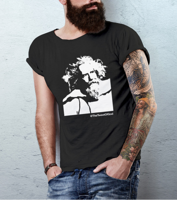 TheTweetOfGod Iconic God Face T-Shirt