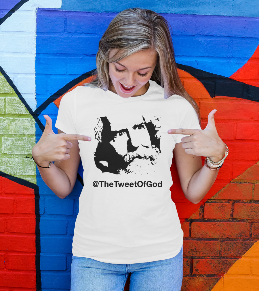 TheTweetOfGod Shop Capthat TheTweetOfGod Face T-Shirt