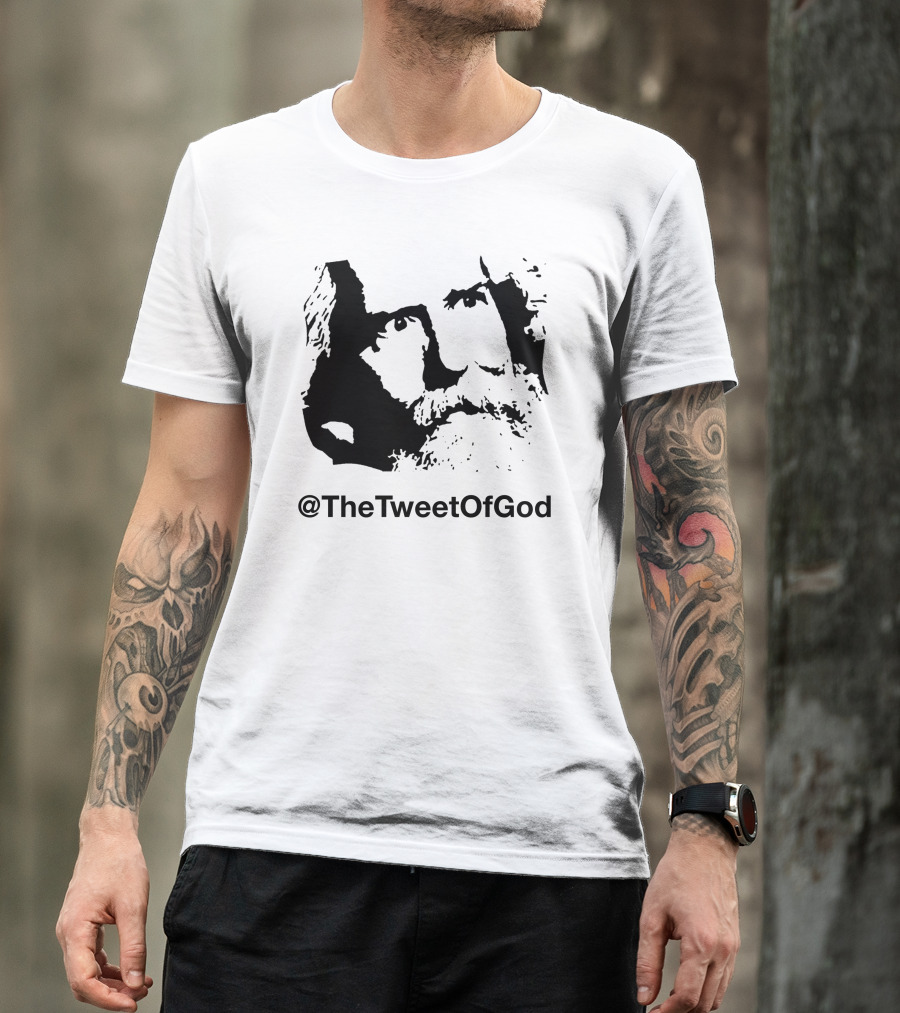 TheTweetOfGod Shop Capthat TheTweetOfGod Face T-Shirt