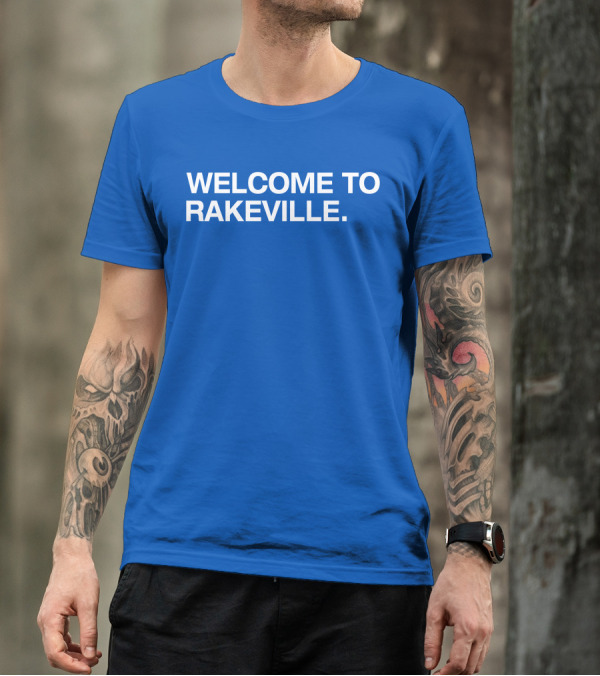 Obvious Welcome To Rakeville Jordan Bastian Welcome To Rakeville T-Shirt