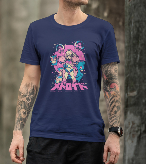 Metroid Yetee Store Save The Animals Pixel T-Shirt