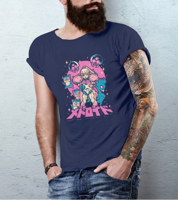 Metroid Yetee Store Save The Animals Pixel T-Shirt