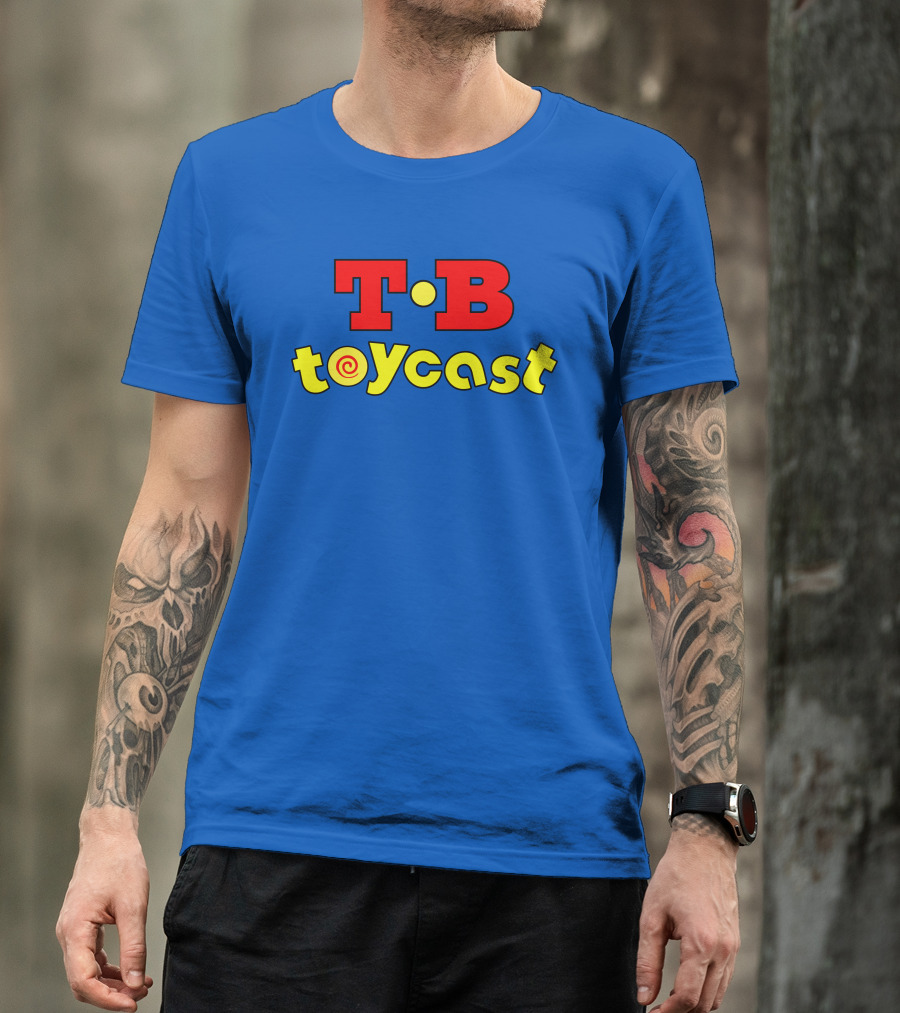T.B Toycast Vibrant Logo Design From What A Maneuver Shop T-Shirt