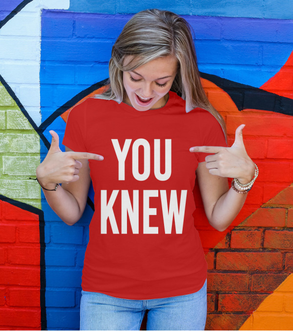 Madison Shanley You Knew Kp Kaylamarie Red T-Shirt