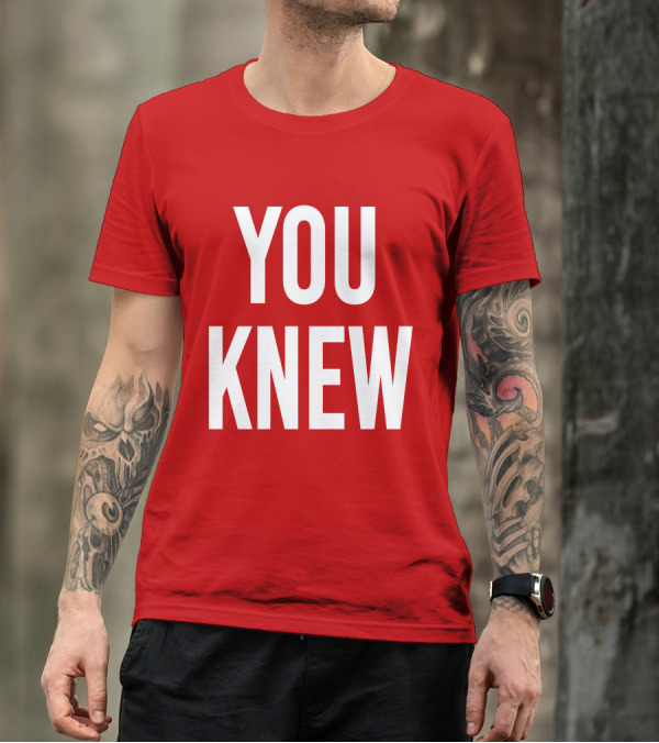 Madison Shanley You Knew Kp Kaylamarie Red T-Shirt
