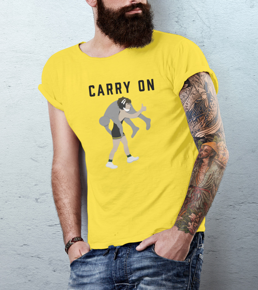 Carry On Ross Bendik Wrestling T-Shirt
