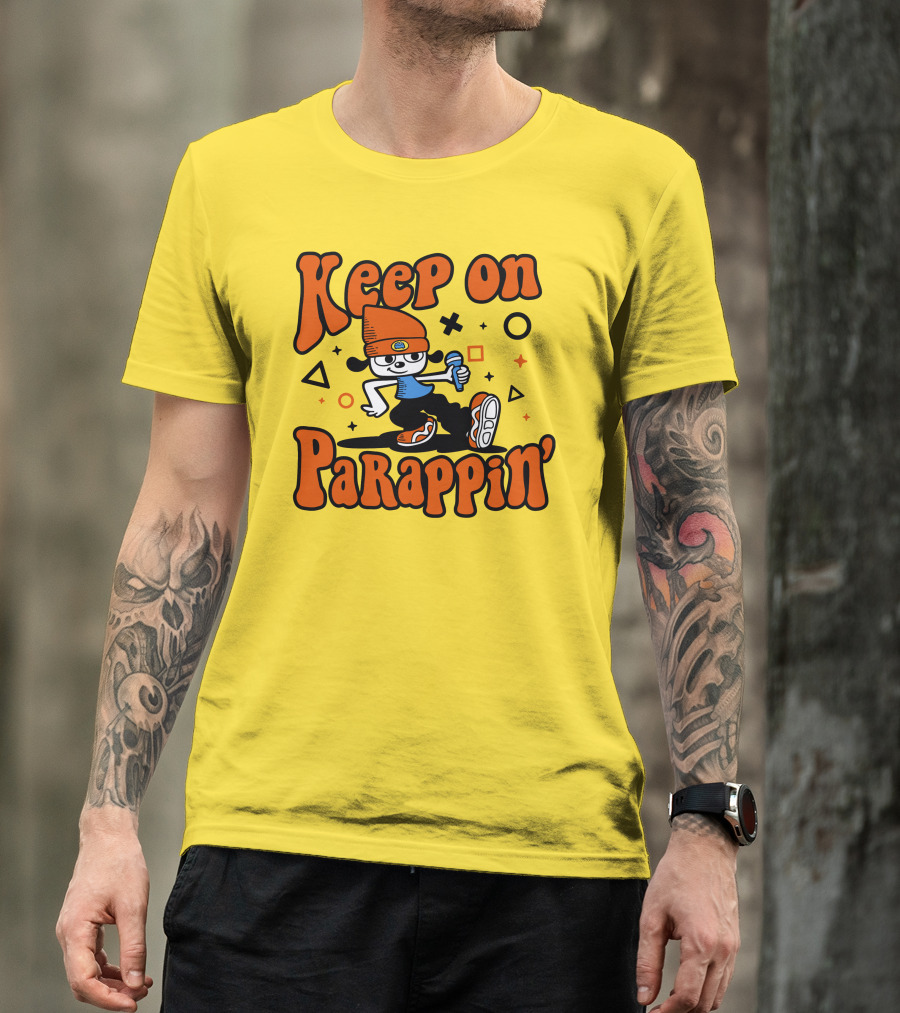 Keep On Parappin' PaRappa The Rapper T-Shirt