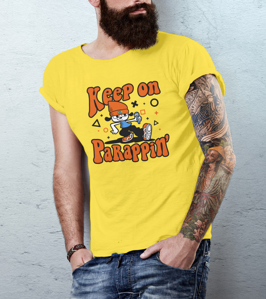 Keep On Parappin' PaRappa The Rapper T-Shirt
