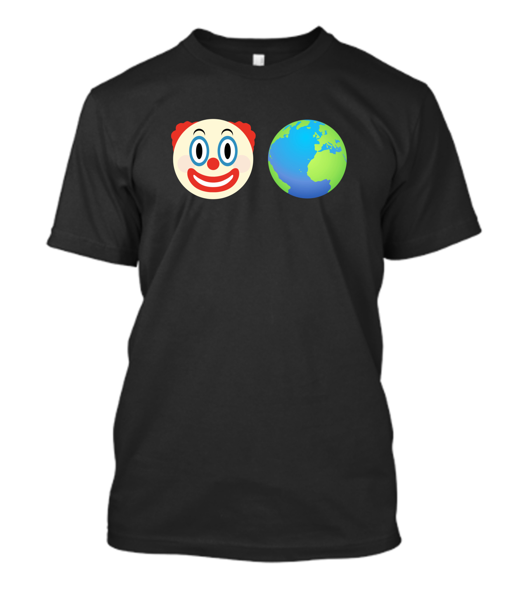Clown World Honk Honk Emoji Earth Joke T-Shirt