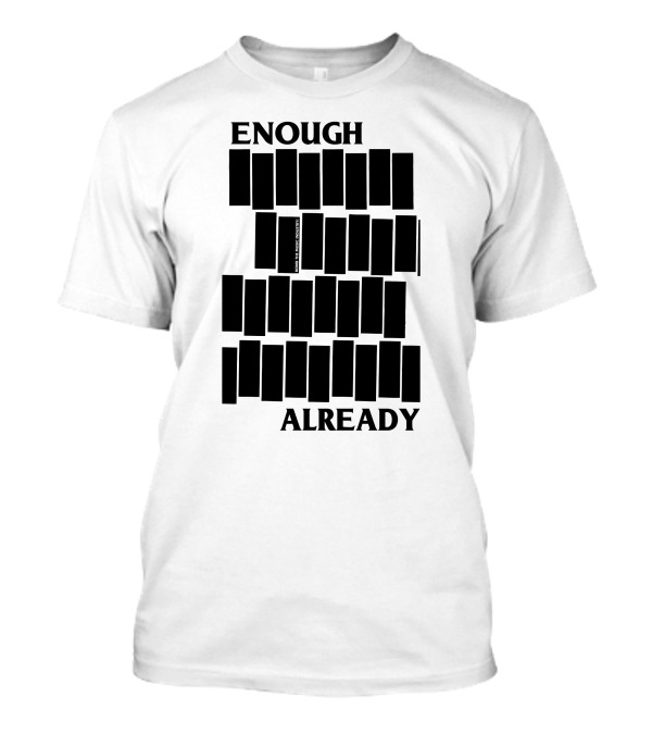 Bomb The Music Industry Enough Already Iconic Bar T-Shirt