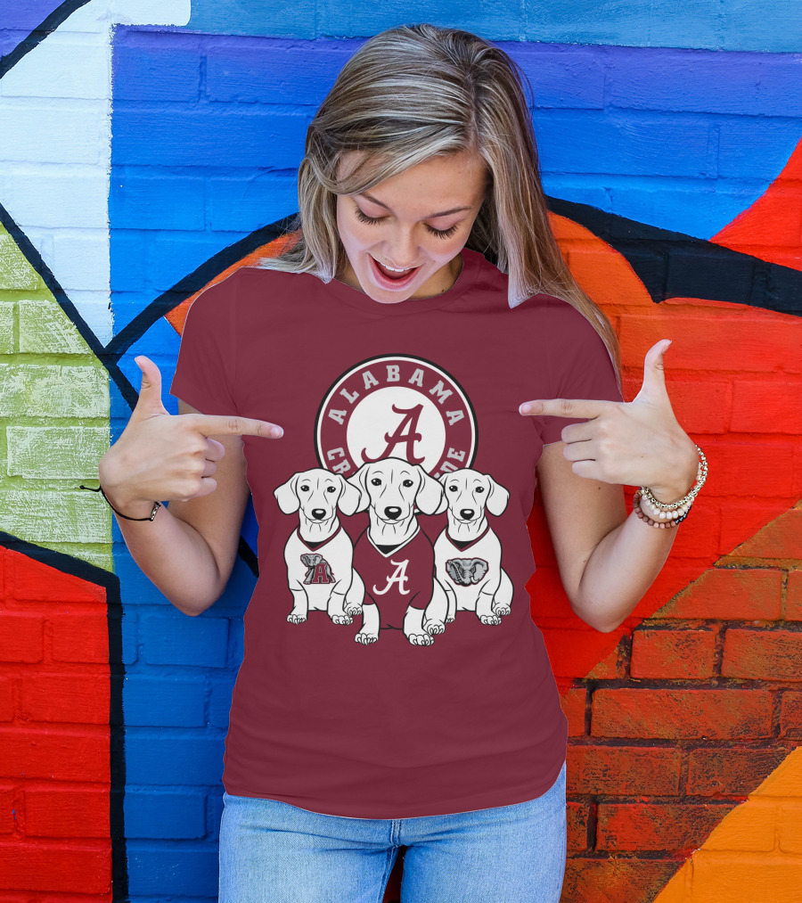 Alabama Crimson Tide Dogs T-Shirt