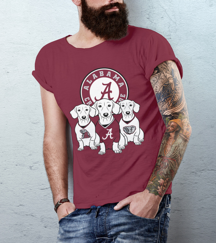 Alabama Crimson Tide Dogs T-Shirt