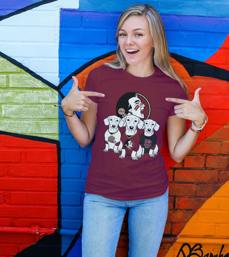 Florida State Seminoles Dogs T-Shirt
