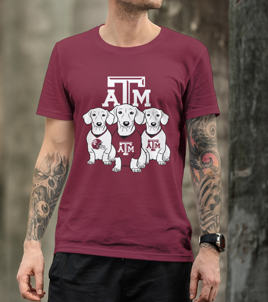 Texas A&M Dog Trio T-Shirt