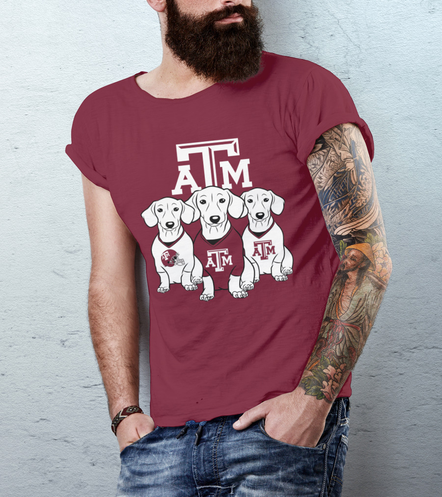 Texas A&M Dog Trio T-Shirt