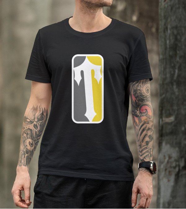 Trapstar X Central Cee 23 Sold Out T Logo Monochrome Yellow T-Shirt