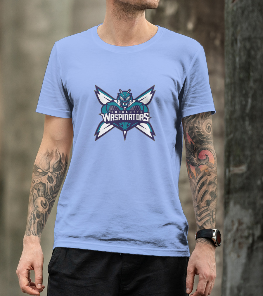Charlotte Waspinators NBA Basketball Team T-Shirt