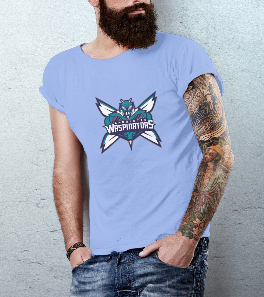 Charlotte Waspinators NBA Basketball Team T-Shirt