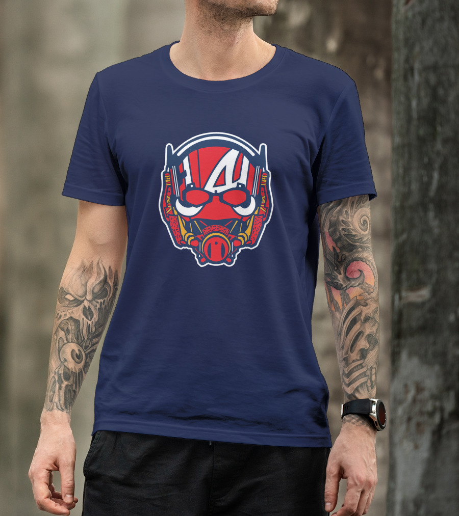 Atlanta Antman Braves Mlb Mashup T-Shirt